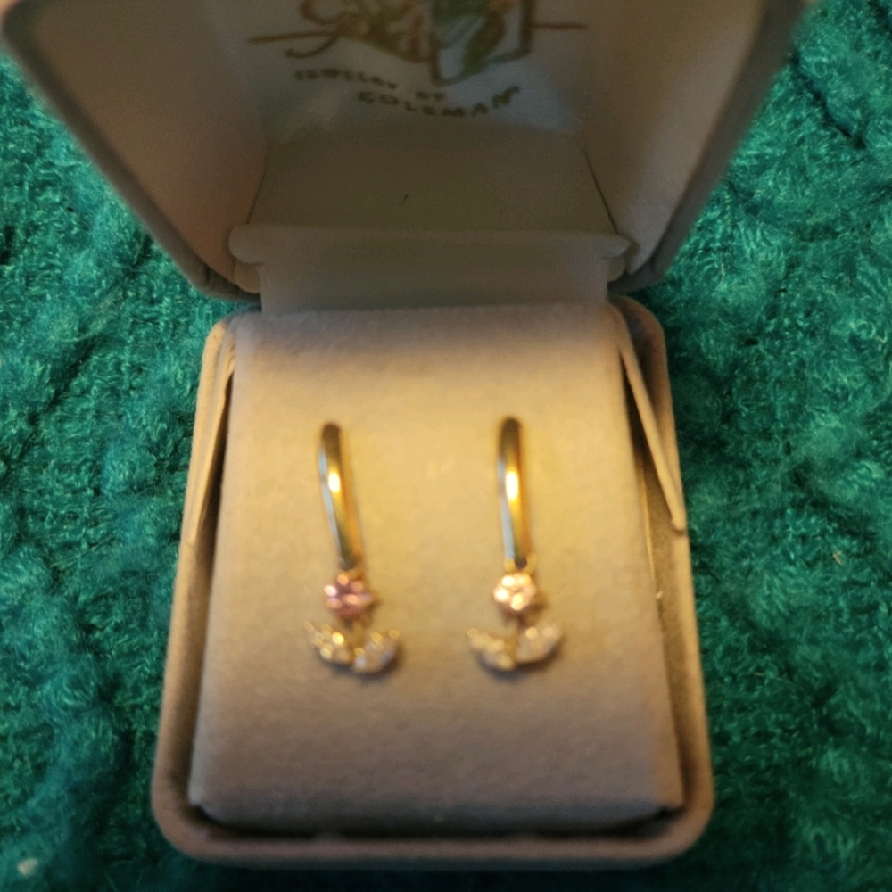 Black Hills Gold Earrings (pierced)